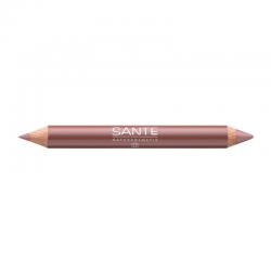 CRAYON CONTOUR DES LEVRES ET GLOSS N1 NUDE LOOK (TRANSPARENT)